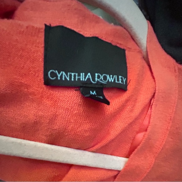 Cynthia Rowley Cardigan Sweater Long Tunic Length SZ Medium - Picture 7 of 9